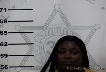 Mugshot of MELEAH KAELLANN GATES booked in Lafayette County, Mississippi on June 30, 2026