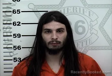 Mugshot of JACOB MICHAEL CARVER booked in Lafayette County, Mississippi on June 30, 2026