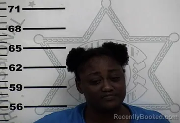 Mugshot of PORSHA JAMES booked in Lafayette County, Mississippi on July 2, 2026