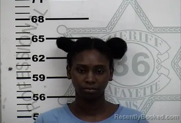Mugshot of NYDIA HUDSON booked in Lafayette County, Mississippi on July 2, 2026