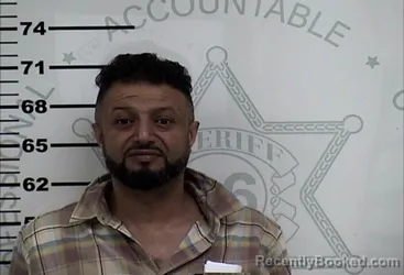 Mugshot of WALED ABULRAHMA ALKOSHTERI booked in Lafayette County, Mississippi on July 6, 2026