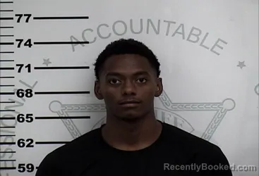 Mugshot of JALEN MARKEZ EGERSON booked in Lafayette County, Mississippi on July 7, 2026