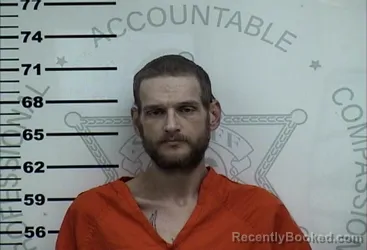 Mugshot of CODY EARL ELLINGER booked in Lafayette County, Mississippi on July 7, 2026
