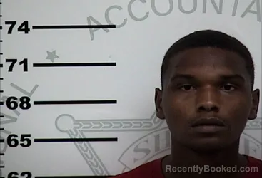 Mugshot of DEAUNDRA RAMONE WILLIAMS booked in Lafayette County, Mississippi on July 8, 2026