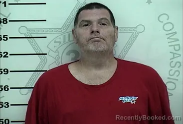 Mugshot of GUY PAUL SALMON booked in Lafayette County, Mississippi on July 10, 2026