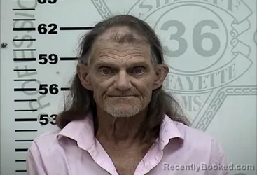 Mugshot of KEVIN GARRY ANGEL booked in Lafayette County, Mississippi on July 12, 2026