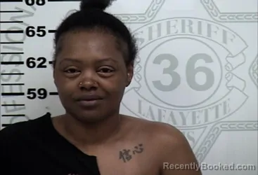 Mugshot of SHANTERICA MONIK LEWIS booked in Lafayette County, Mississippi on July 14, 2026