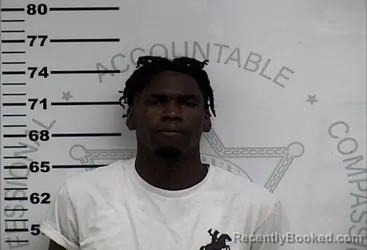 Mugshot of THAILAN TYREE SURVILLION booked in Lafayette County, Mississippi on July 15, 2026