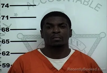 Mugshot of Raynaldo Ward booked in Lafayette County, Mississippi on July 29, 2026