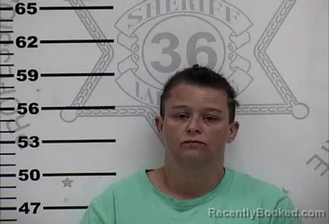 Mugshot of XENIA MARIE RUSHING booked in Lafayette County, Mississippi on August 5, 2026