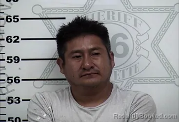 Mugshot of Nicandro Ramon Antonio Martinez booked in Lafayette County, Mississippi on August 7, 2026