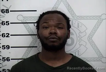 Mugshot of Dequard Tyrese Henry booked in Lafayette County, Mississippi on August 7, 2026