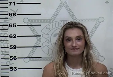 Mugshot of Faith Elizabeth Dabbs booked in Lafayette County, Mississippi on August 9, 2026