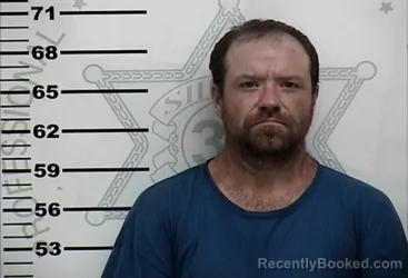 Mugshot of Joseph Glenn Nichols booked in Lafayette County, Mississippi on August 10, 2026