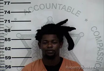 Mugshot of Frederick Williams booked in Lafayette County, Mississippi on August 11, 2026
