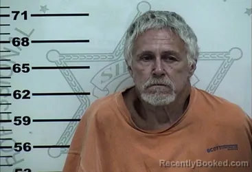 Mugshot of Carl Wayne Vansckle booked in Lafayette County, Mississippi on August 13, 2026
