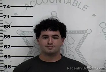 Mugshot of Blake Thomas Felicino booked in Lafayette County, Mississippi on August 14, 2026
