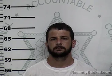Mugshot of Damieon Michael Leach booked in Lafayette County, Mississippi on August 14, 2026