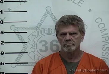 Mugshot of Terry Gen Kelly booked in Lafayette County, Mississippi on August 14, 2026