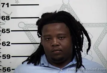 Mugshot of Jamarion Tyrone Mcintosh booked in Lafayette County, Mississippi on August 16, 2026