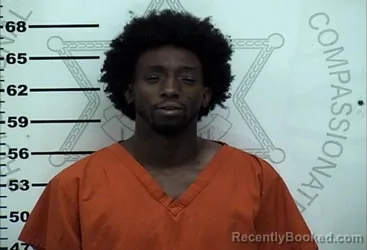 Mugshot of Kylen Javeon Gillom booked in Lafayette County, Mississippi on August 17, 2026