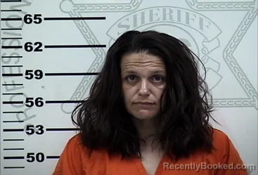 Mugshot of Ashley Maire Zaha booked in Lafayette County, Mississippi on August 19, 2026
