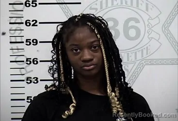 Mugshot of Arriyunnah Dasha Porter booked in Lafayette County, Mississippi on August 19, 2026