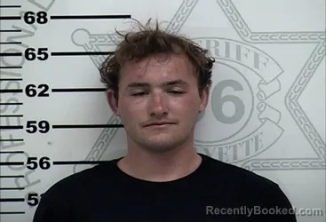 Mugshot of Nicholas Edward Ripson booked in Lafayette County, Mississippi on August 20, 2026