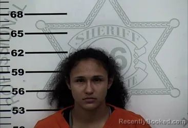 Mugshot of Damia Chenell Skelton booked in Lafayette County, Mississippi on August 22, 2026