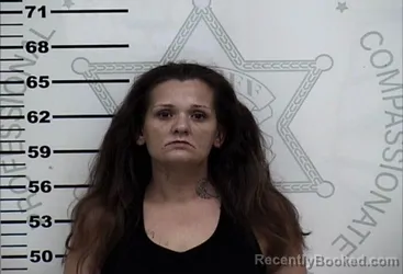 Mugshot of Jessica Leann Connell booked in Lafayette County, Mississippi on August 22, 2026