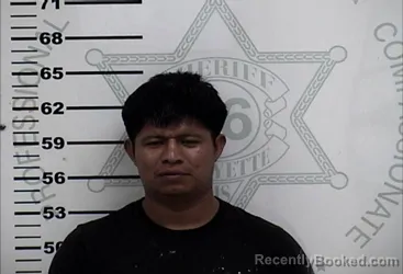 Mugshot of Pedro Escobar booked in Lafayette County, Mississippi on August 23, 2026