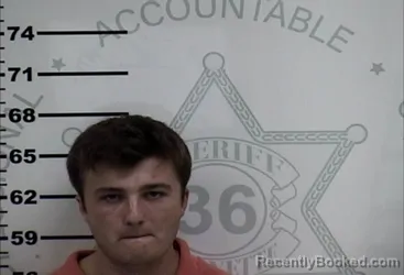 Mugshot of Christopher Andrew Patton booked in Lafayette County, Mississippi on August 25, 2026