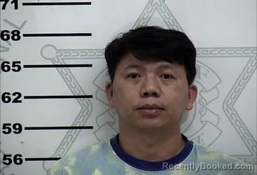 Mugshot of Tien Duy Ho booked in Lafayette County, Mississippi on August 27, 2026