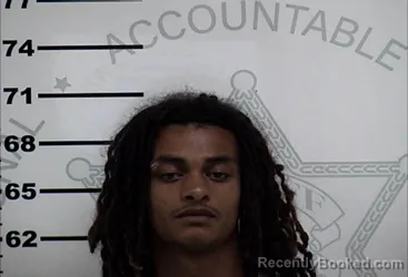 Mugshot of Kenyian Lee Garth booked in Lafayette County, Mississippi on August 27, 2026