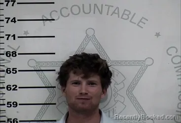 Mugshot of Brantley Edwards White booked in Lafayette County, Mississippi on August 28, 2026