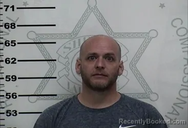 Mugshot of James Clayton Smith booked in Lafayette County, Mississippi on August 28, 2026