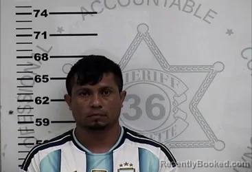 Mugshot of Elkin Mannel Rodriguez Herrera booked in Lafayette County, Mississippi on September 13, 2026