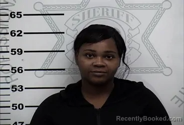 Mugshot of Dominikka Nicole Thomas booked in Lafayette County, Mississippi on September 14, 2026