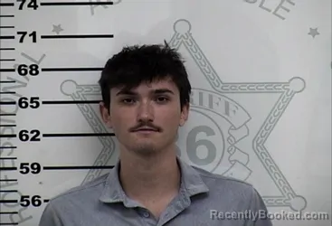 Mugshot of Jacob Tyler Sutton booked in Lafayette County, Mississippi on September 19, 2026