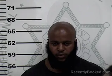 Mugshot of Kylan Deiondre Tumblin booked in Lafayette County, Mississippi on September 20, 2026