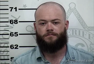 Mugshot of Tyler Ross Sullivan booked in Lafayette County, Mississippi on October 6, 2026