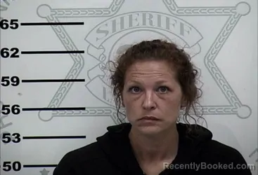 Mugshot of Stephanie Marie Mills booked in Lafayette County, Mississippi on October 7, 2026