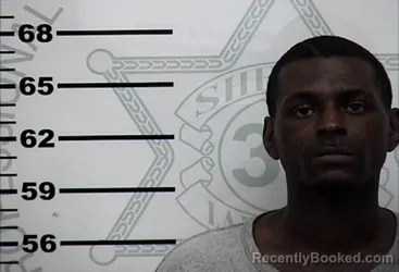 Mugshot of Corderrel Dwayne Poole booked in Lafayette County, Mississippi on October 8, 2026