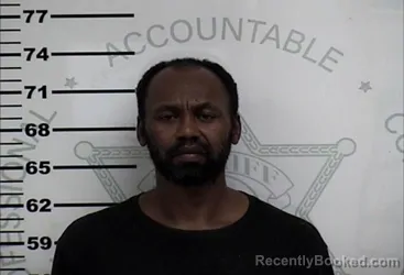 Mugshot of Cardale Nelius Smith booked in Lafayette County, Mississippi on October 8, 2026