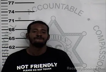 Mugshot of Carey Keshun Carothers booked in Lafayette County, Mississippi on October 10, 2026