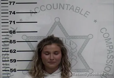 Mugshot of Nora Lucille Ford booked in Lafayette County, Mississippi on October 10, 2026
