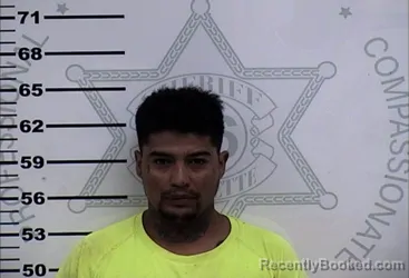 Mugshot of Jorge Alejandro Garcia booked in Lafayette County, Mississippi on October 10, 2026