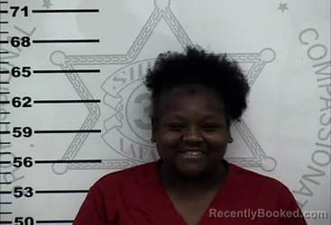 Mugshot of Deandrewnette Anentae Harris booked in Lafayette County, Mississippi on October 11, 2026