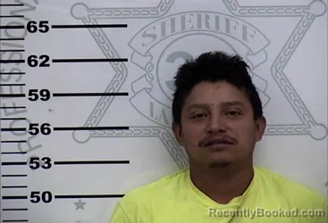 Mugshot of Oscar Levi Castillo-Morales booked in Lafayette County, Mississippi on October 16, 2026