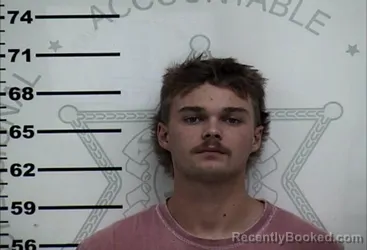 Mugshot of Austin Reid Elkins booked in Lafayette County, Mississippi on October 16, 2026